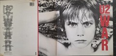 U2 War 1983 Island 90067-1 Vinyl LP Vintage Record VG Sunday Blood New Years Day
