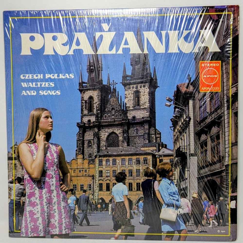 PRAZANKA; Czech Polkas, Waltzes and Songs, Apon-2535 (Extremely Rare)