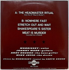 THE SMITHS ~ Headmaster Ritual ~ 12″ 5 Track Single 45 RPM ~ Netherlands ~ 1985