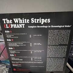 The White Stripes Elephant Third Man Records 4 Vinyl LP TMR030