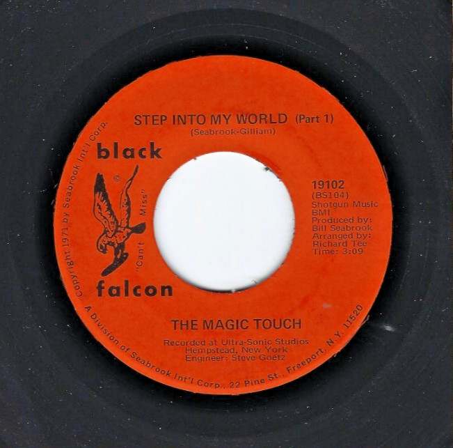 SWEET SOUL 45 The Magic Touch Black Falcon 19102 *orange label*
