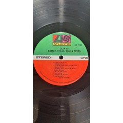 ERROR! Crosby Stills Nash & Young- Deja Vu- vinyl LP album- error label- EX/VG++