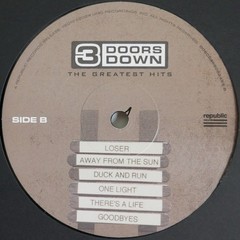 3 Doors Down Greatest Hits BLACK Vinyl LP Record Album 2024 Remaster *Sealed*