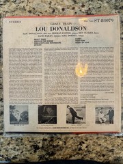 Lou Donaldson – Gravy Train LP – Blue Note – BST84079 STEREO VG