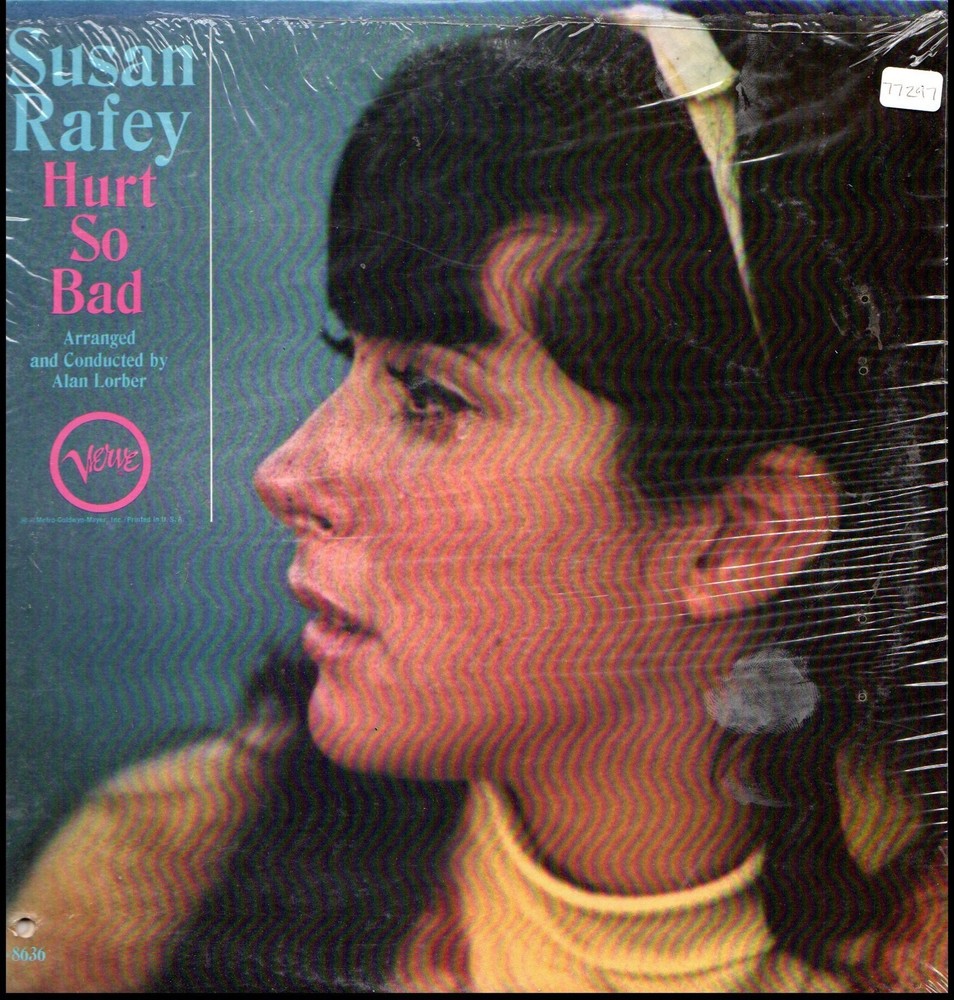 SUSAN RAFEY HURT SO BAD VINYL RECORD ALBUM NEVER PLAYED STILL SEALED