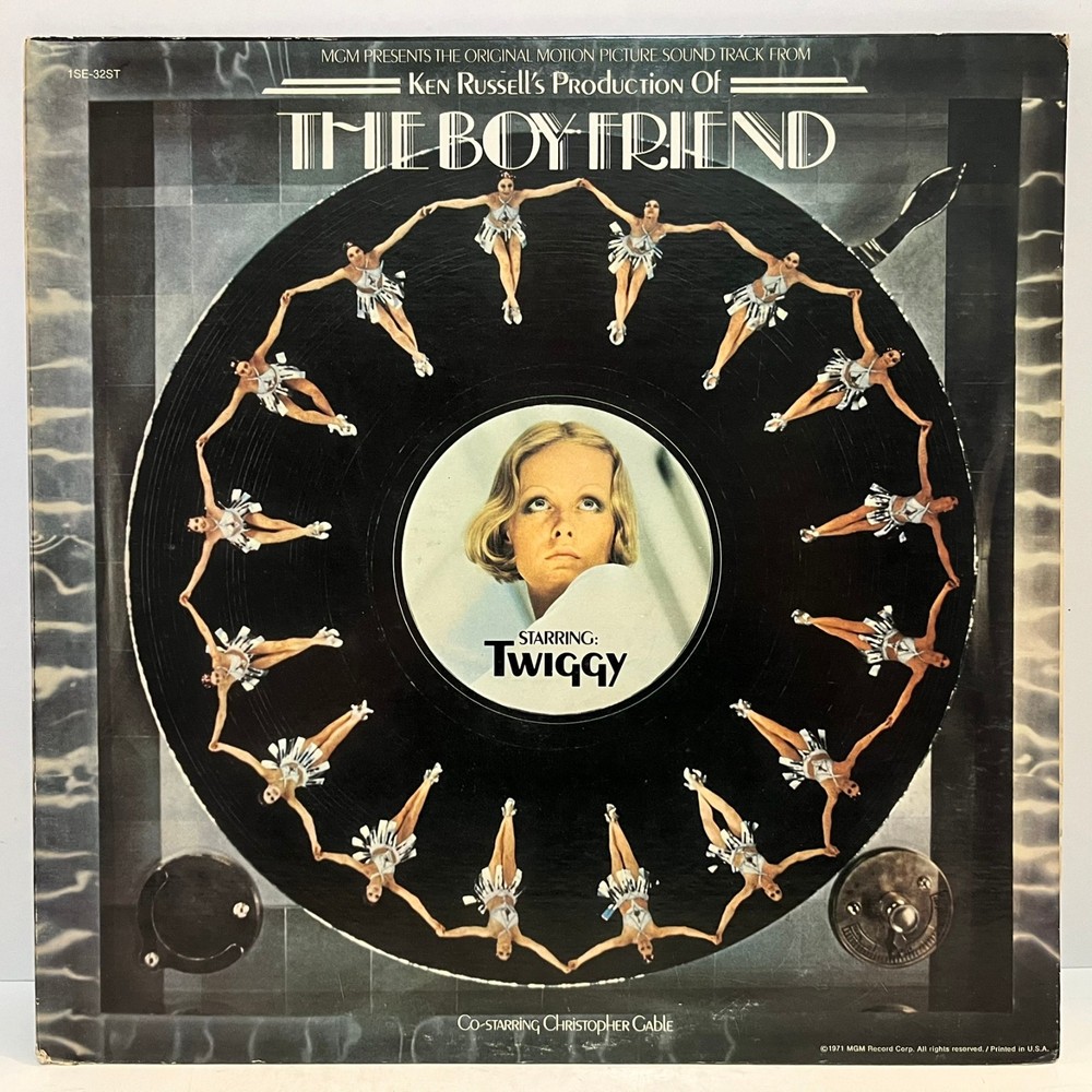 THE BOYFRIEND Movie Soundtrack – Twiggy (1971 Promo) – 12″ Vinyl Record LP – EX