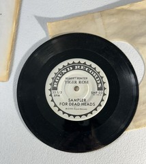 RARE Grateful Dead Newsletter & Sampler Record From Tour Haitus 1974-76