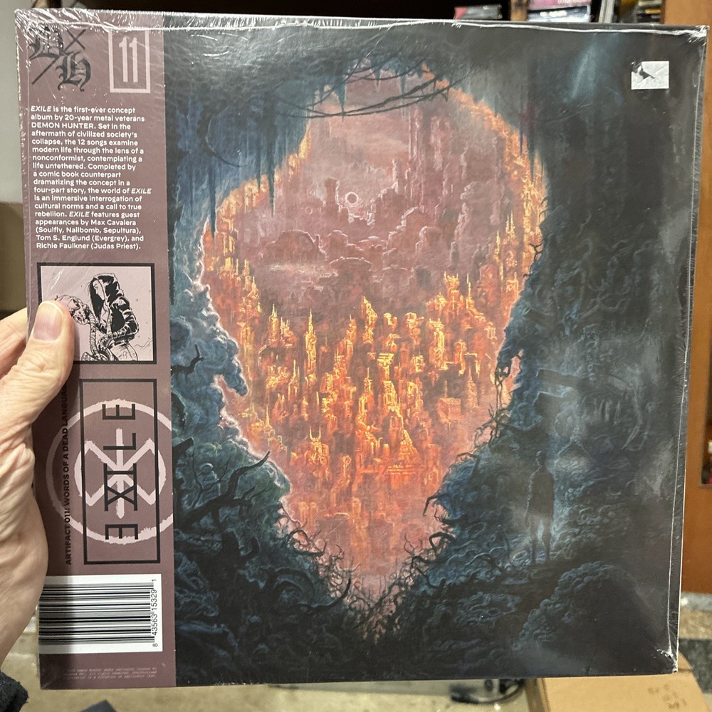 NEW SEALED-Demon Hunter – Exile – Cavern Blue [ LP] Blue, Colored Vinyl