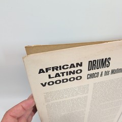 African Latino Voodoo Drums Choco & His Malimba Drum Rhythms LP Vinyl AFSD 6102