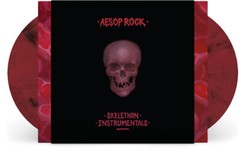 Aesop Rock – Skelethon (instrumental Version) Maroon/black [New Vinyl LP] Black,