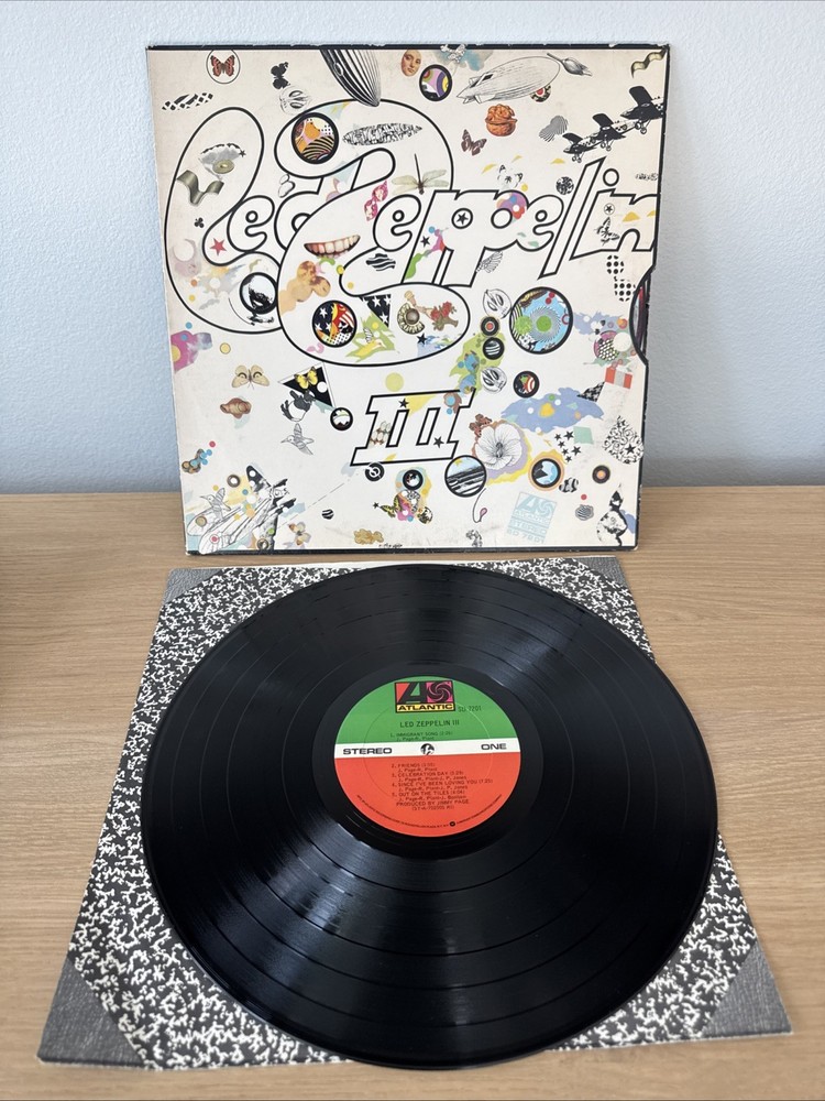 LED ZEPPELIN III LP SD 7201 ‘Do What Thou Wilt’ VG++ Vinyl Lp