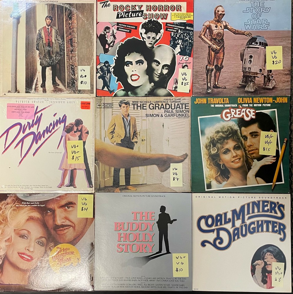 You pick – Broadway, Film, & TV Soundtrack, Vocalists Vinyl Records LPs