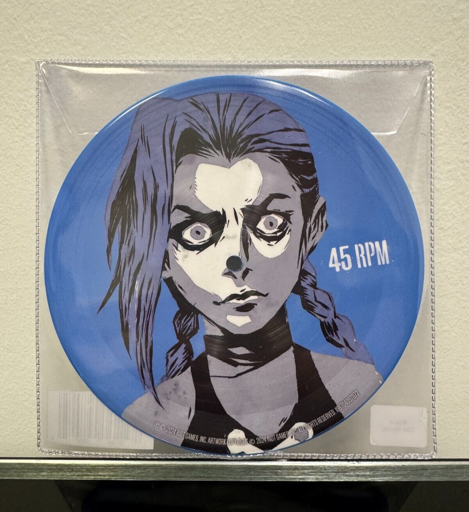Arcane Ashnikko – Paint The Town Blue 7″ Vinyl (NEW, NEAR MINT)
