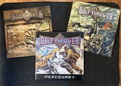 Bolt Thrower Vinyl LP Lot Mercenary Honour Valour Pride Loyal Rare Death Metal