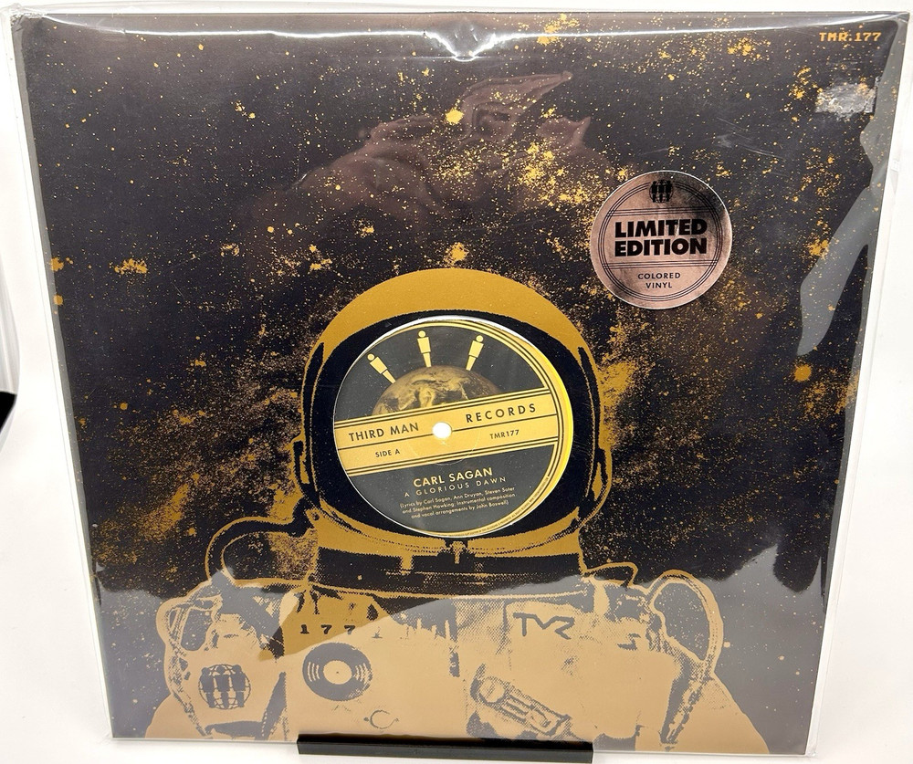 Third Man Records Carl Sagan A Glorious Dawn First Record Played in Space! Vinyl