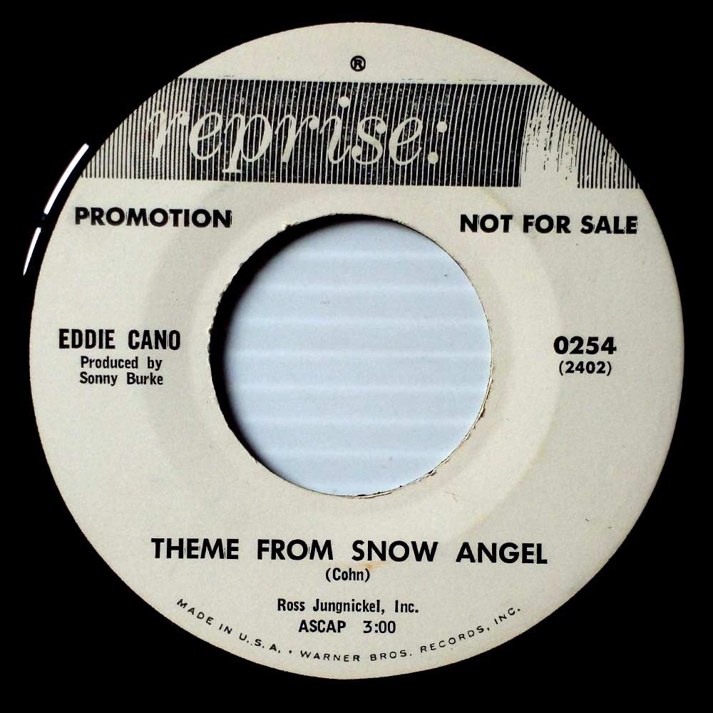Eddie Cano – What Now My Love / Theme From Snow Angel [7″ 45 rpm Promo]