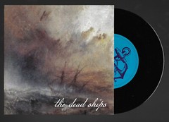 THE DEAD SHIPS 2011 AMAZE FRIENDS BY DEFAULT VINYL 7″ SELF RELEASED INDIE MINT
