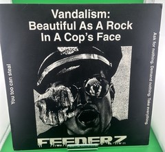FEEDERZ-Vandalism: Beautiful As A Rock In A Cop’s Face 2002 LP