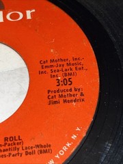 Cat Mother & the All Night Newsboys – Good Old Rock & Roll – 7″ 45 Jimi Hendrix