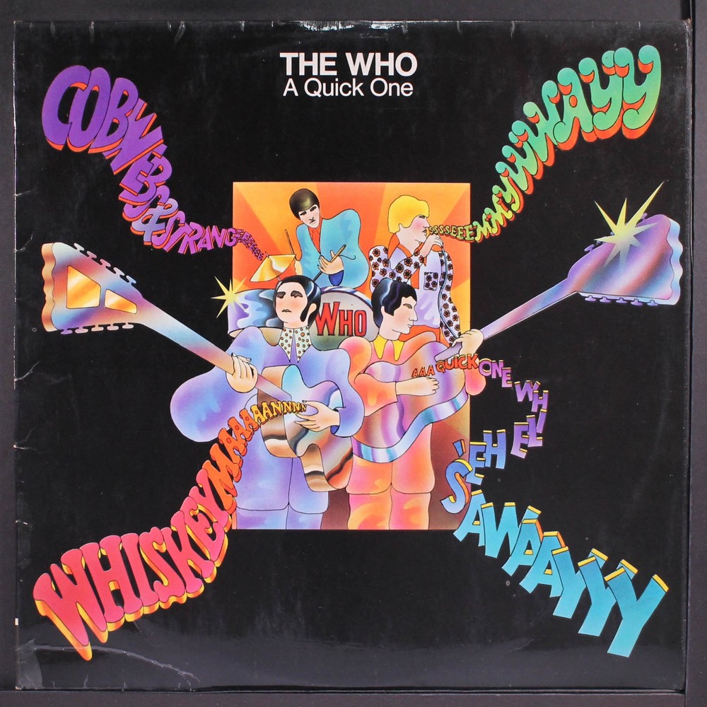 WHO: a quick one REACTION 12″ LP 33 RPM UK