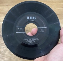 JOHN REEDY STONE MOUNTAIN QUARTET O Sinner Man +5 EP 45 ARK Hillbilly GOSPEL VG