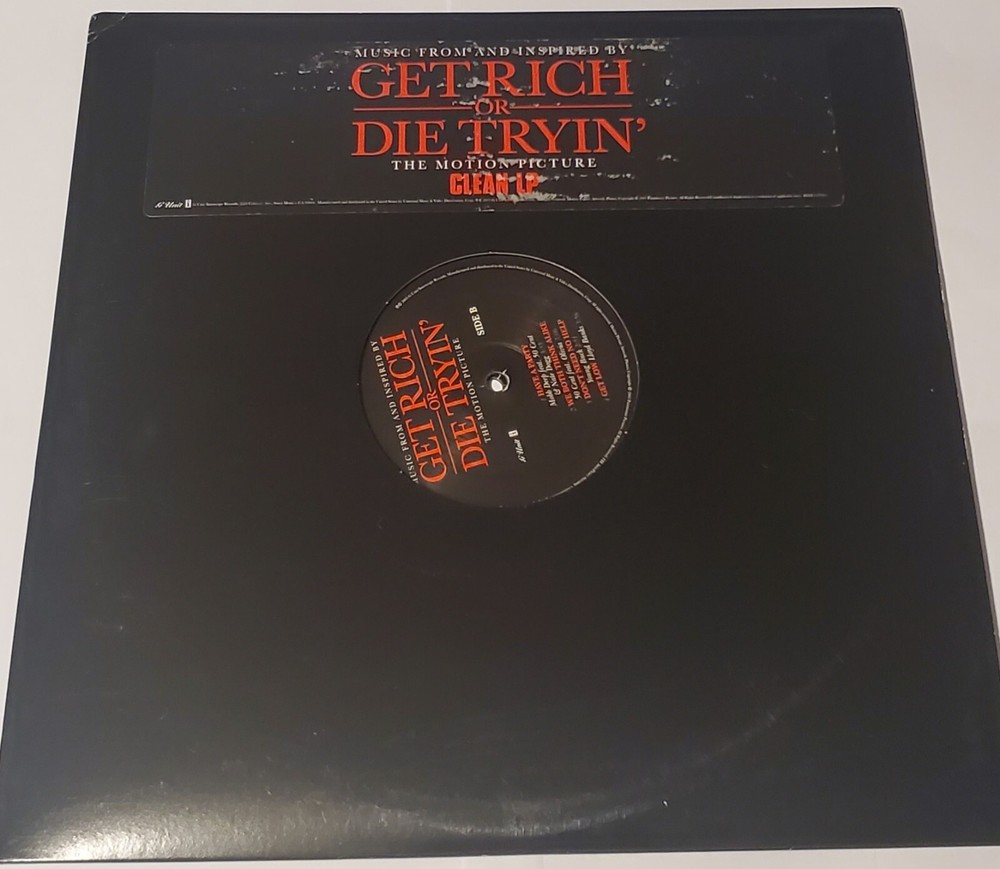„Get Rich Or Die Tryin“ Clean Version Vinyl (Unsealed)