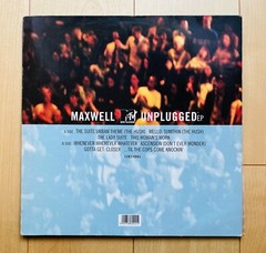 Maxwell / MTV Unplugged EP 12″ Vinyl 1997 EU Original Columbia 488292 1 Neo Soul