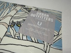 Underscores – U – Urban Outfitters Exclusive Metallic Silver Vinyl