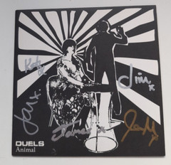 DUELS – Animal, Pt. 1 (7″ Vinyl Single 2006) SIGNED Nude Records nud7S62 Indie