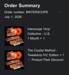 The Crystal Method: Tweekend IVC Edition Vinyl 2LP + CD #’d/3000 PRESALE 🆕✅