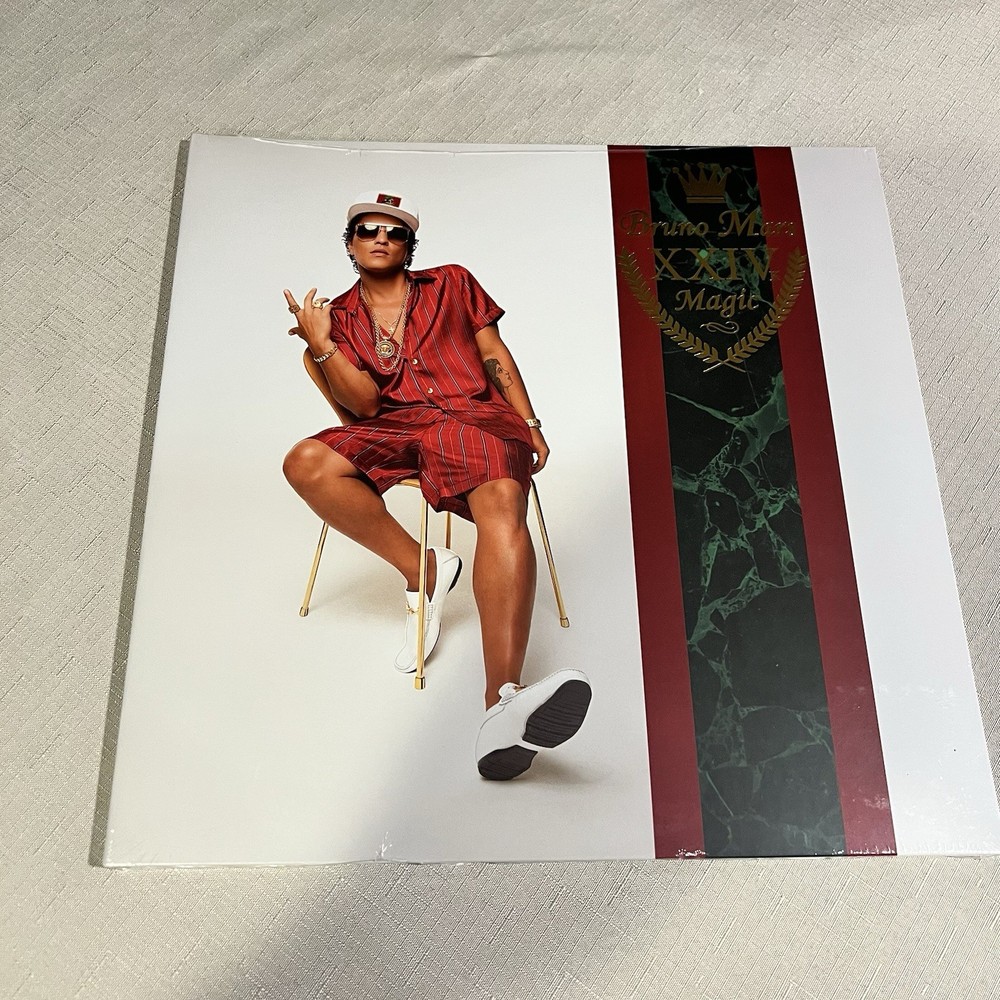 Bruno Mars – 24K Magic [New LP Vinyl] Sealed Mint LP!