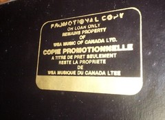 Jesse Colin Young The Perfect Stranger Rare Promo WEA Music Canada Elektra Press