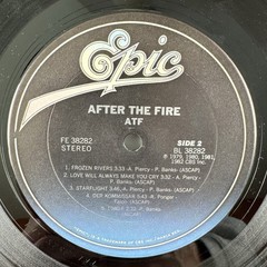 After The Fire ATF LP 1980 Epic New Wave Synth Pop Promo VG/VG+