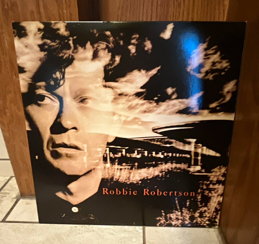 Robbie Robertson Robbie Robertson Black Vinyl 12″ LP Rock Geffen Lanois