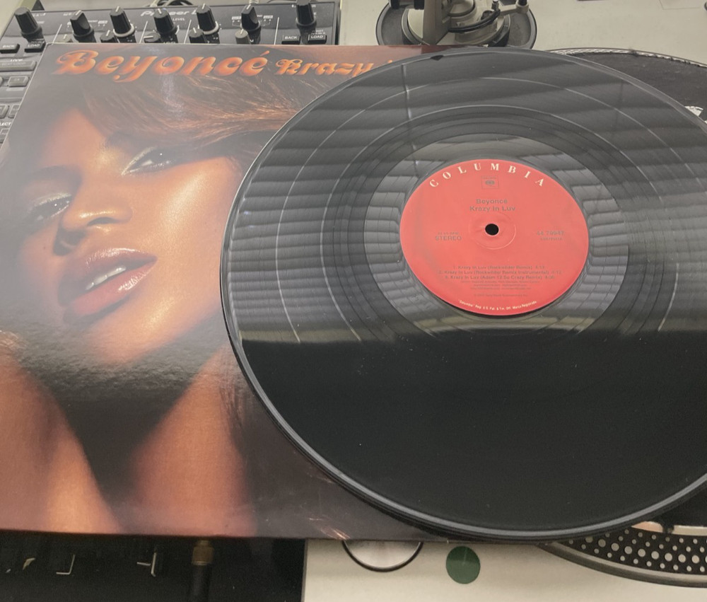 Beyoncé Ft Jay-Z – Crazy In Love OG 2003 Press 12″ PROMO In Pic Cover VG+/VG