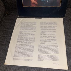AMBROSIA Self-Titled BSK-3181 LP Vinyl Sleeve Lyrics 1978 Warner Bros. #owen