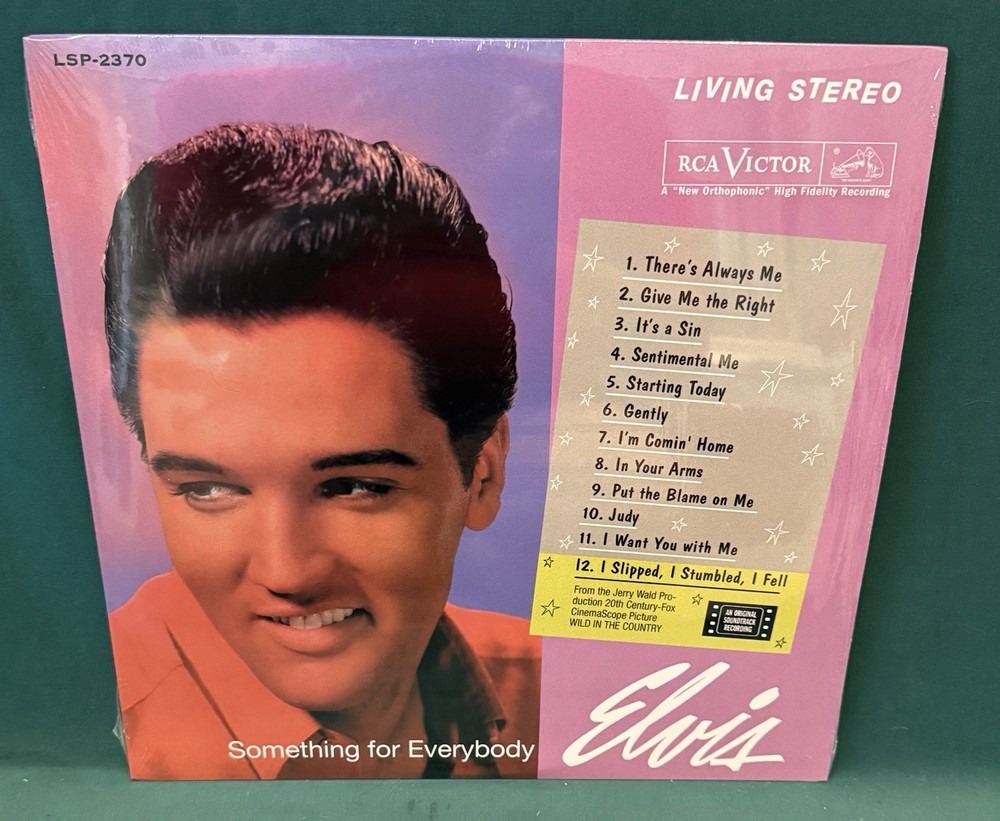 Elvis Presley RCA/BMG LSP-2370 Something For Everybody LP Red Vinyl 2003 MINT