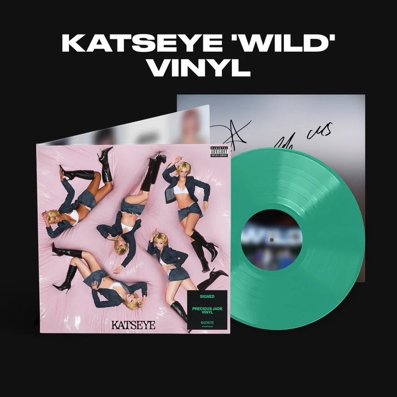 KATSEYE “Wild” Standard Signed Vinyl PREORDER-Precious Jade
