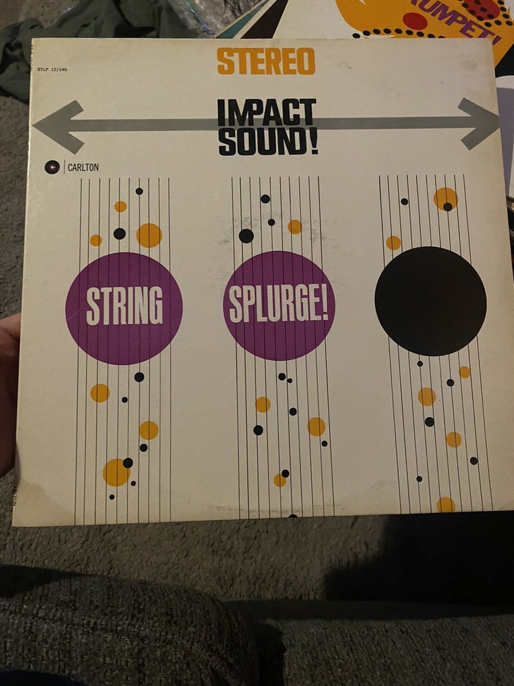 „Impact Sound!,String Splurge!“,Carlton 12/140,US,LP,stereo,audiophile sound,M