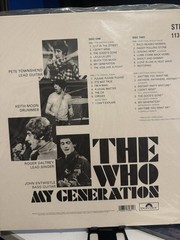The Who My Generation Deluxe Edition 2LP 2003 Polydor Reissue Sealed