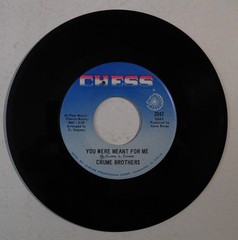 soul r&b record CRUME BROTHERS Time Has Made A Change In Me CHESS 45