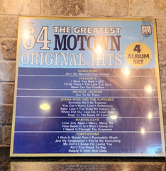 FACTORY SEALED! GREATEST 64 Motown Original Hits 4 LP Box Jackson 5 Marvin Gaye