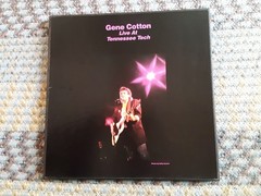 GENE COTTON-LIVE AT TENNESSEE TECH (3 LP Box Set) 1987 TN Singer Songwriter Folk