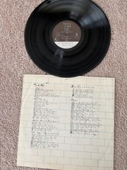 Pink Floyd LP Collection: The Wall-Atom Heart Mother-Obscured By Clouds