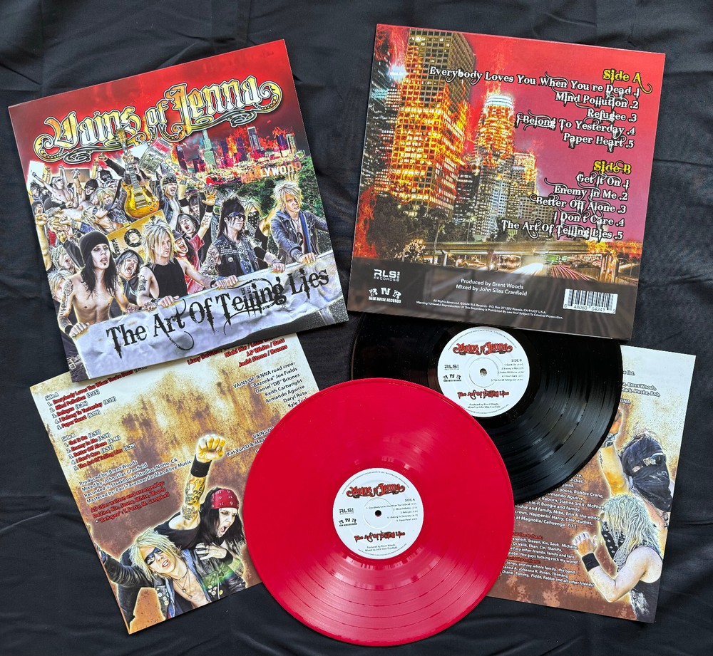 Vains of Jenna „The Art of Telling“ 12″ Vinyl LP Deluxe Remastered Record
