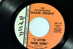 Hank Penny: A Letter From Home / Keep’s on Haunting Me [VG++ Copy]