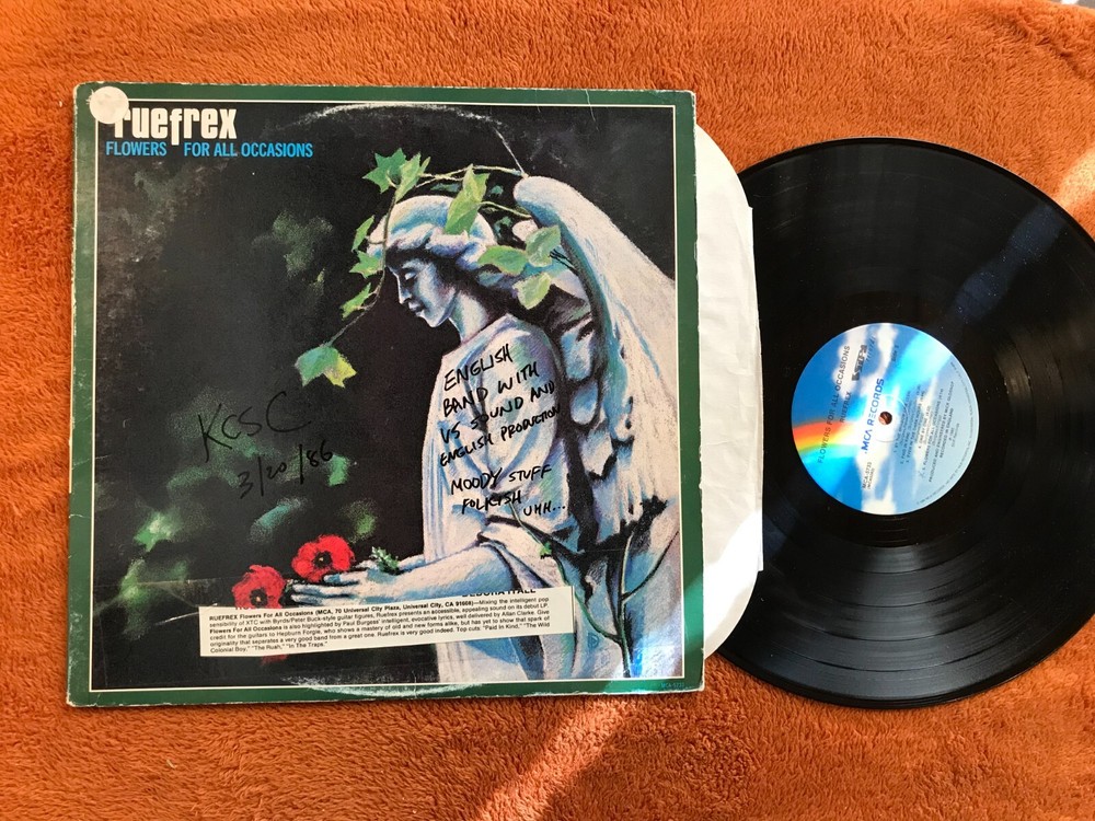 LP Ruefrex Flowers For All Occasions 1985 Promo paul burgess original vinyl albu