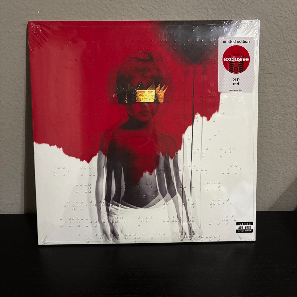 Rihanna Anti 2LP Red Opaque Vinyl /Target Exclusive Limited Edition / NEW Sealed