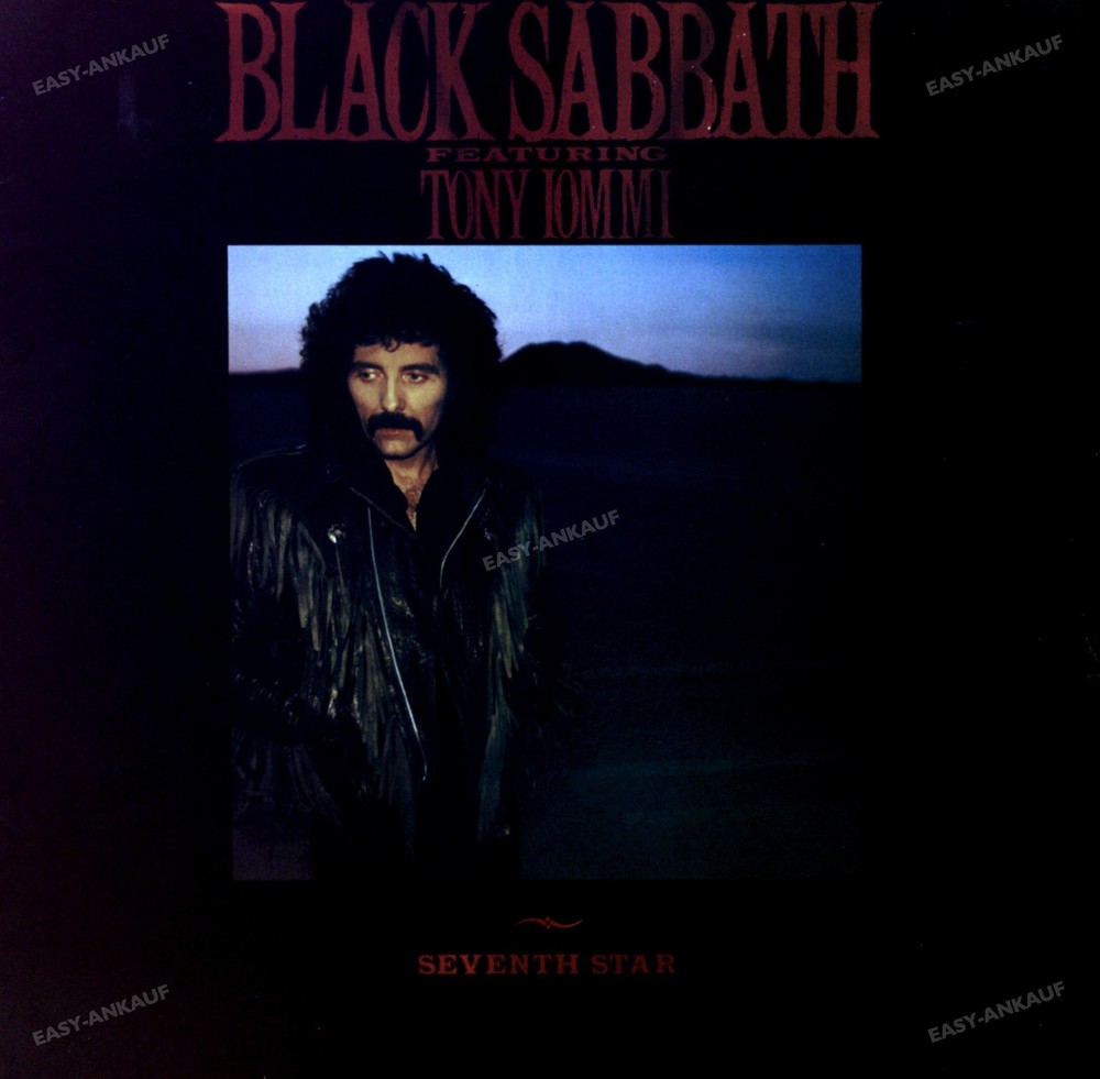 Black Sabbath Featuring Tony Iommi – Seventh Star LP (VG) .*