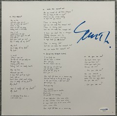 SAN HOLO SIGNED 12×12 BB U OK? – ACOA COA